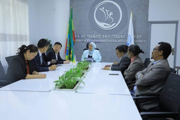 በሴቶችና ማህበራዊ ጉዳይ ሚኒስቴር እና በሔናን ሳይንስና ቴክኖሎጂ ዲፓርትመንት መካከል የተደረሰውን ስምምነት ወደ ስራ ለማስገባት ምክክር ተካሄደ