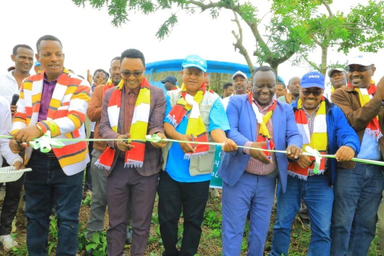 በዳውሮ ዞን፣ ዛባ ጋዞ ወረዳ በዩኒሴፍና በመንግሥት ትብብር የተገነባው የዳቼ ደነባ ንጹህ መጠጥ ውሃ ፕሮጀከት ተመረቀ።