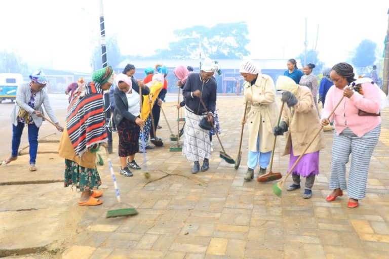 የብልጽግና ፓርቲ 5ኛ ዓመት ምስረታ በዓል ምክንያት በማድረግ የጽዳት ዘመቻ ተደረገ