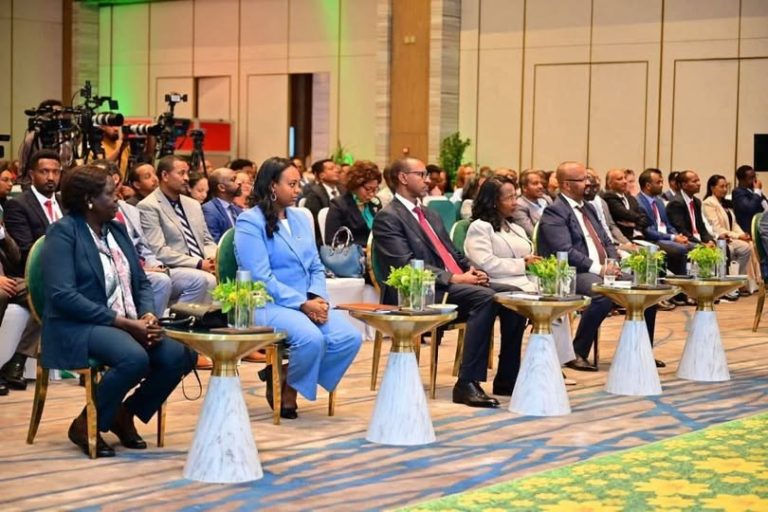 በምክትል ጠቅላይ ሚኒስትር ማዕረግ የዴሞክራሲ ሥርዓት ግንባታ ማስተባበሪያ ማዕከል ኃላፊ እና የብልፅግና ፓርቲ ም/ፕሬዝዳንት አቶ አደም ፋራህ 2ኛውን የአካባቢ ብክለት መከላከል ሀገራዊ ንቅናቄ በይፋ አስጀምረዋል።